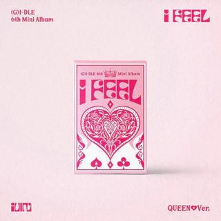 (G)I-DLE - I Feel (6th Mini Album) - Opción: Queen (naipe)