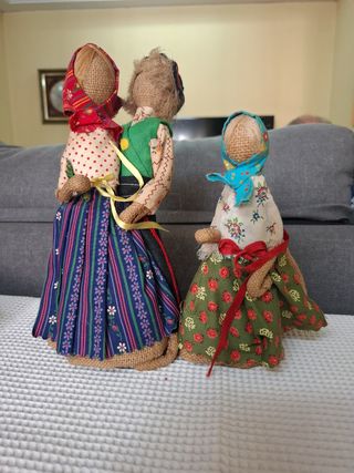 Bambole vintage fatte a mano