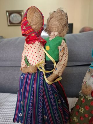 Bambole vintage fatte a mano