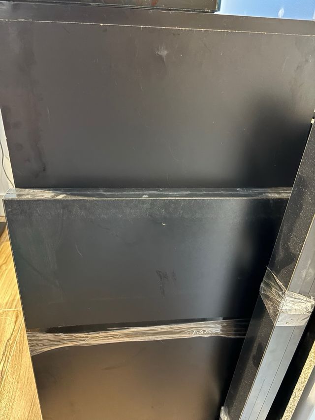 Acuario marino 75 litros con sumidero y mesa