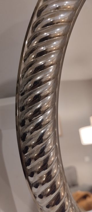 Espejo tocador plateado - Alpadur