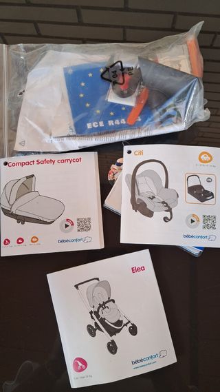 Trio Bebeconfort: Carrito, capazo & silla