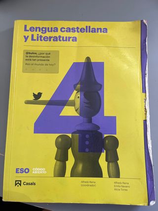 Lengua castellana y Literatura 4 ESO LOMLOE