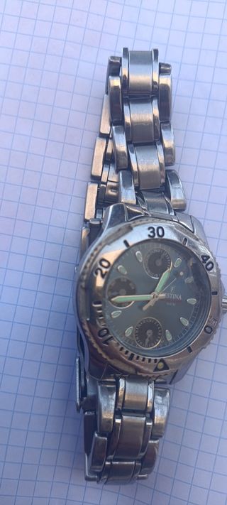 Festina Cronografo Azul Plata