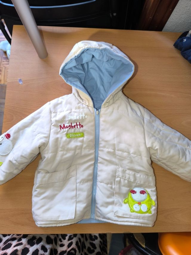 Abrigo bebé 12-18 meses doble faz