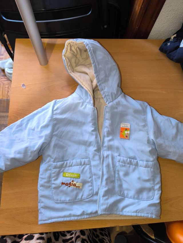 Abrigo bebé 12-18 meses doble faz