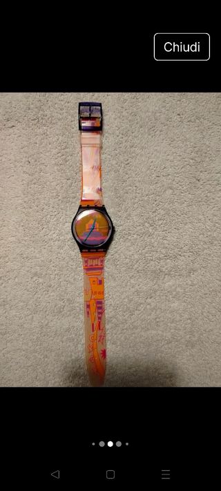 Swatch Orologio Vintage Multicolore