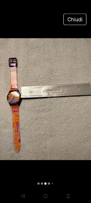Swatch Orologio Vintage Multicolore