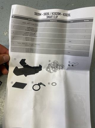 Suporte Givi Smart Clip S920 para Smartphone