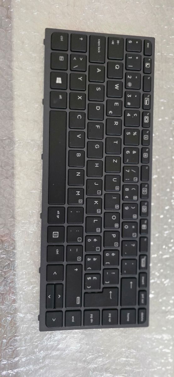 Teclado suizo - Reemplazo.