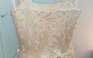Precioso vestido de alta costura