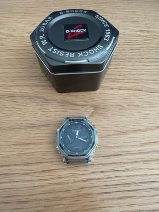 G-Shock GA-2100 Transparente