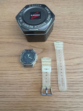 G-Shock GA-2100 Transparente