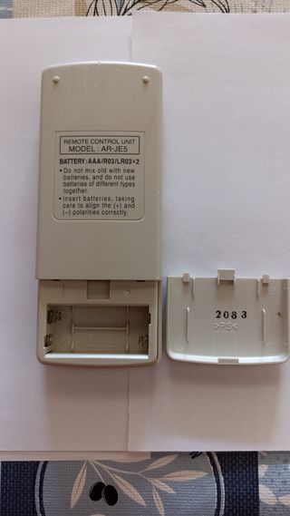 Mando aire acondicionado Fujitsu