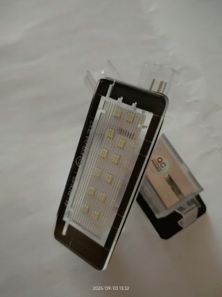 Luz Led matrícula Renault

