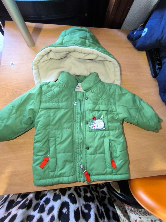 Abrigo bebé 3-6 meses - Verde