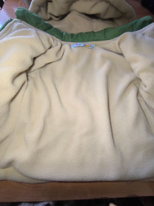 Abrigo bebé 3-6 meses - Verde