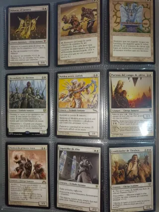36 cartas blancas raras Magic the Gathering