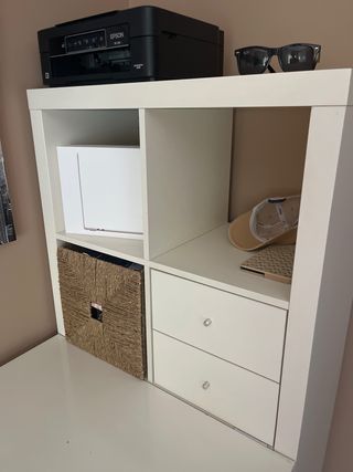 Escritorio blanco Ikea -  Mesa de estudio