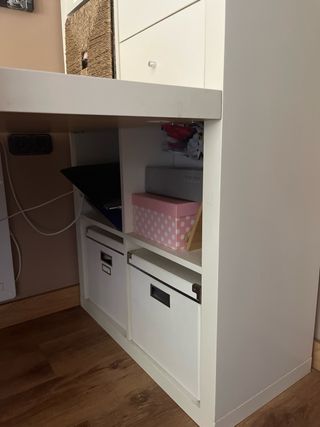 Escritorio blanco Ikea -  Mesa de estudio