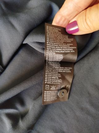 Blusa H&M azul marino - XXL