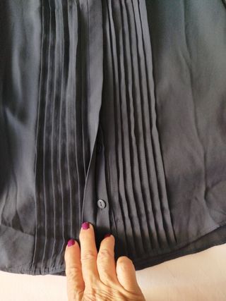 Blusa H&M azul marino - XXL