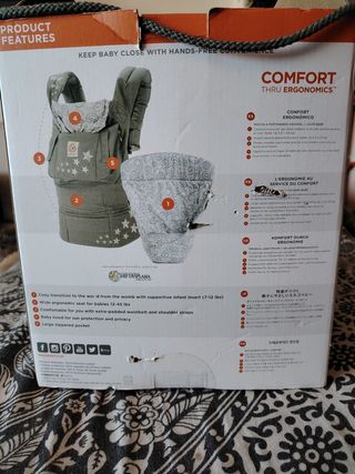 Mochila portabebés Ergobaby recién nacido