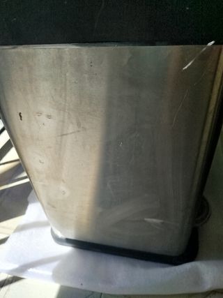 Cubo reciclaje 2 cubos acero