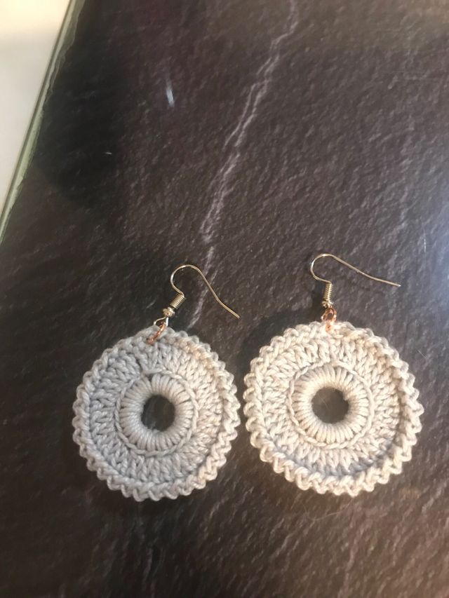 Orecchini uncinetto 6 paia fatti a mano