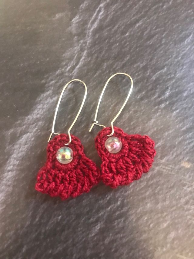 Orecchini uncinetto 6 paia fatti a mano