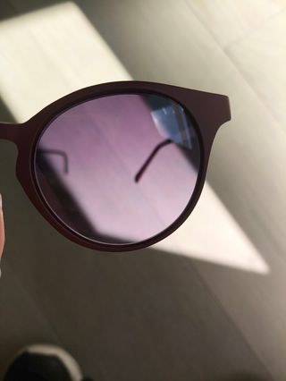 MO gafas sol burdeos unisex