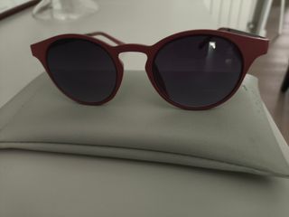 MO gafas sol burdeos unisex