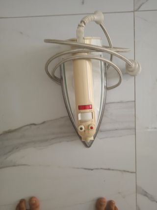 Plancha ropa vintage