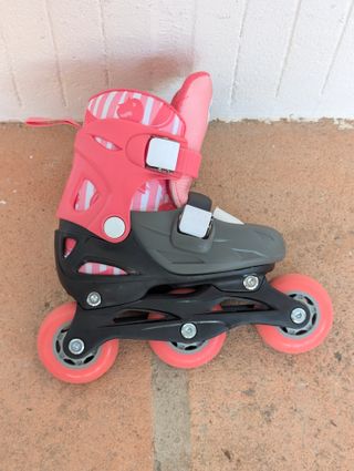 Patines Tijuana línea niña rosa, 27-30