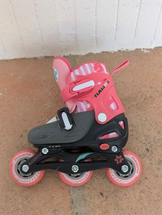 Patines Tijuana línea niña rosa, 27-30