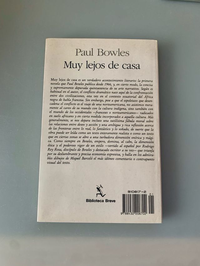Muy lejos de casa, de Paul Bowles