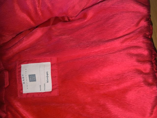 Abrigo bebé niña 3-6 meses