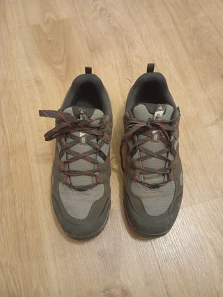 Zapatillas trekking Quechua gris