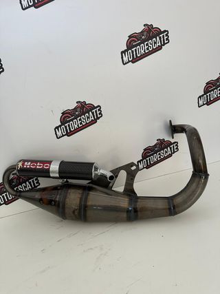 Escape Hebo para Peugeot con silenciador carbono