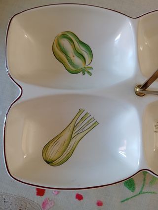 Antipastiera vintage anni '50-'60