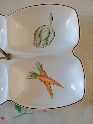 Antipastiera vintage anni '50-'60