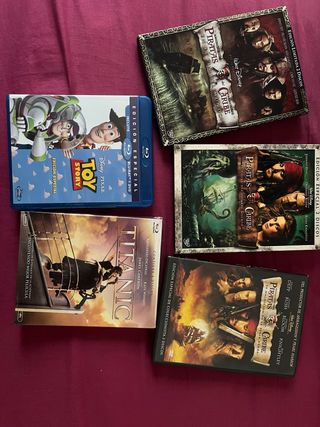 5 Películas Blu-ray & DVD para David