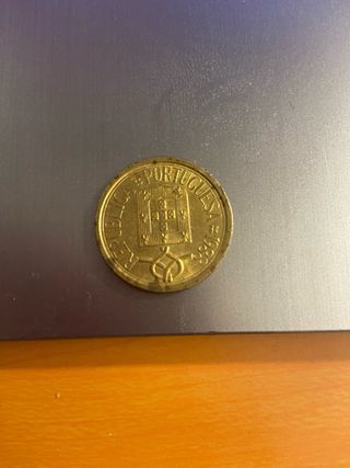 Moneda 10 Escudos Portugal 1988