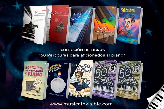 "50 Partituras Para Aficionados Al Piano" - VOL 8