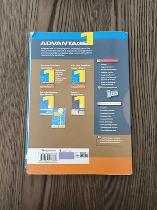 ADVANTAGE FOR BACHILLERATO 1. ST'S BOOK (2017)