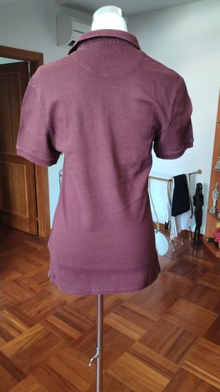 Polo Zara Bordeaux Tg.S