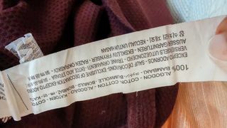 Polo Zara Bordeaux Tg.S
