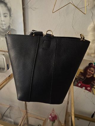 Bolso Piel Negro - EsHermosa