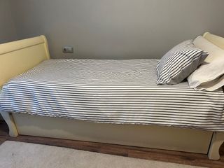 Cama nido 90cm - beige + colchones 
