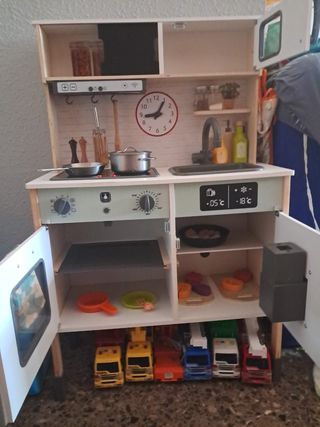 Cocinita juguete madera infantil